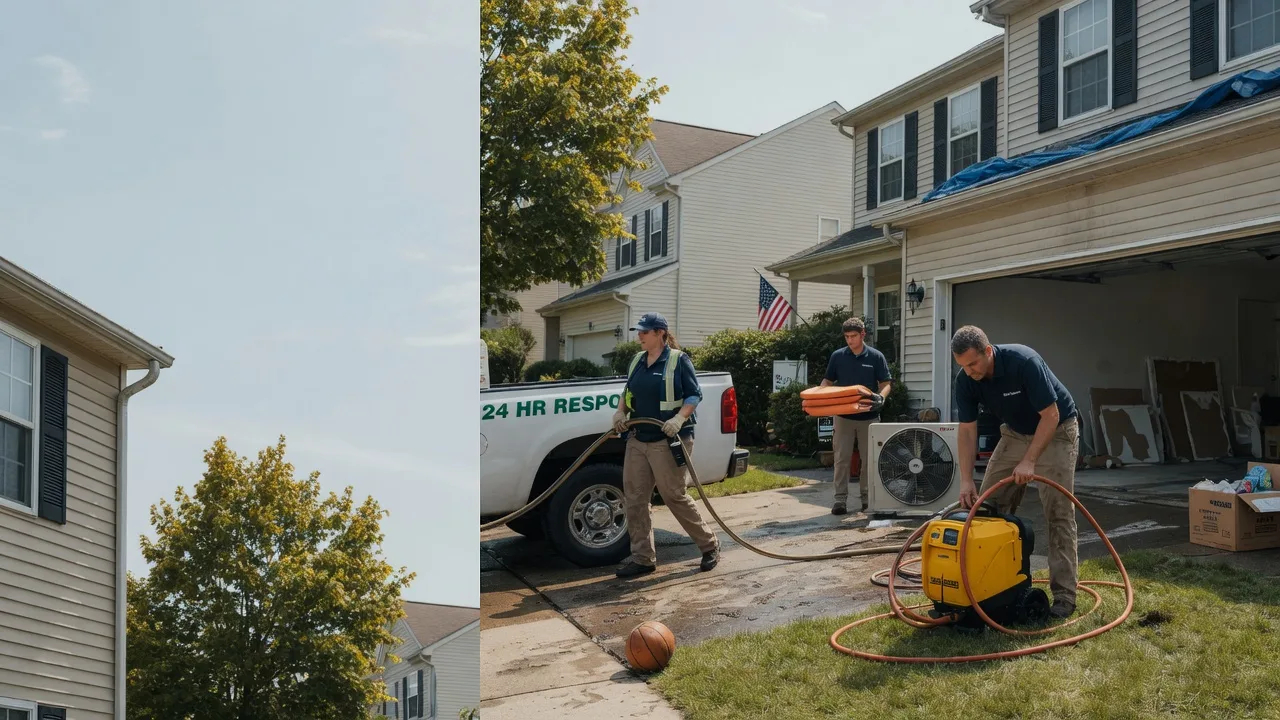 Emergency Water Damage Restoration in Juneau, WI near me